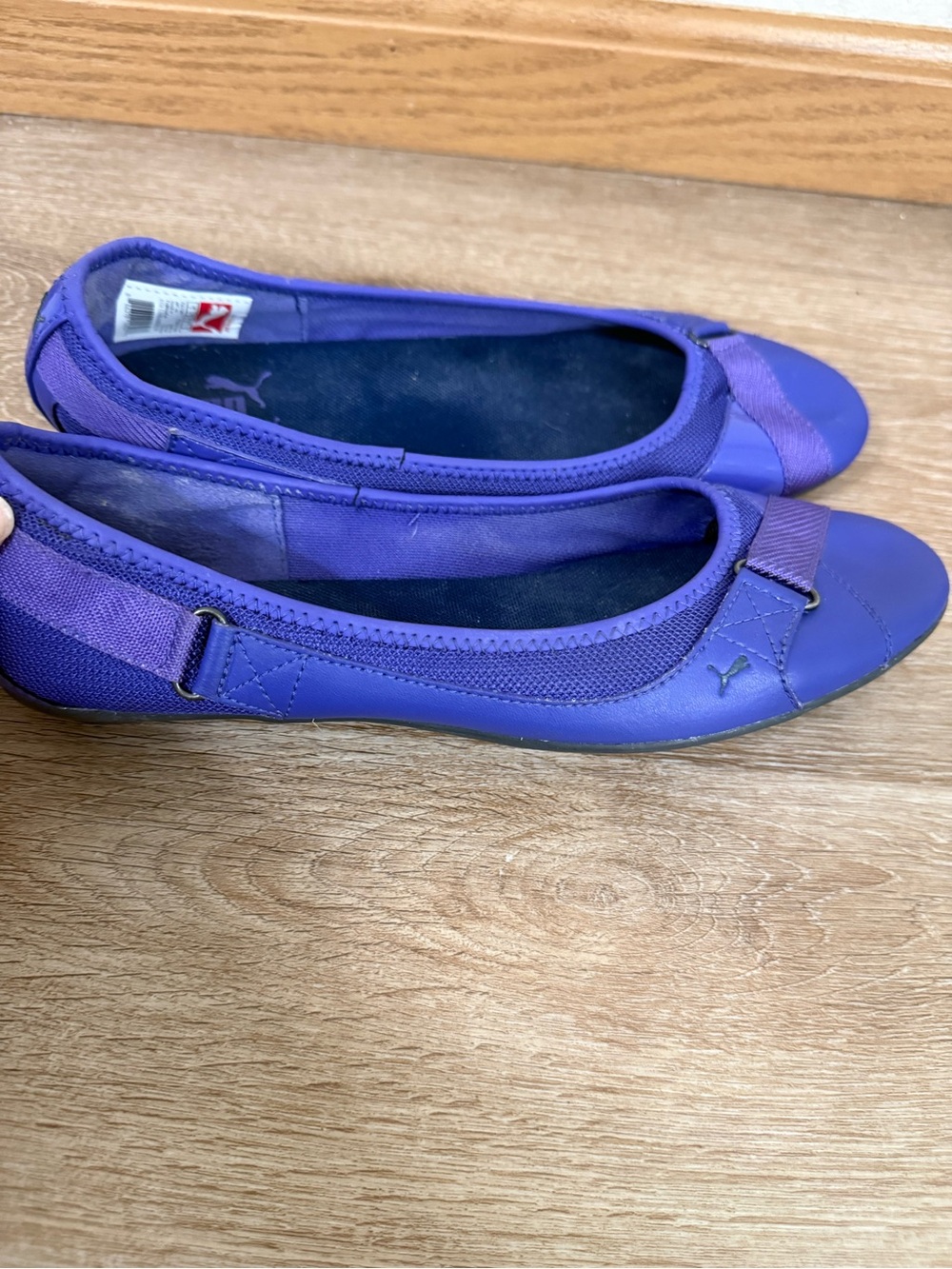 Puma Vintage Y2K Ballet Flats Speed Princess Purple Flats Size 8.5 Women’s EU 39